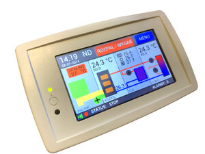 Panel pokojowy  PS-43-01 szary
